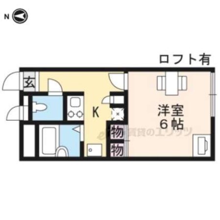 レオパレス亀岡駅前の物件間取画像